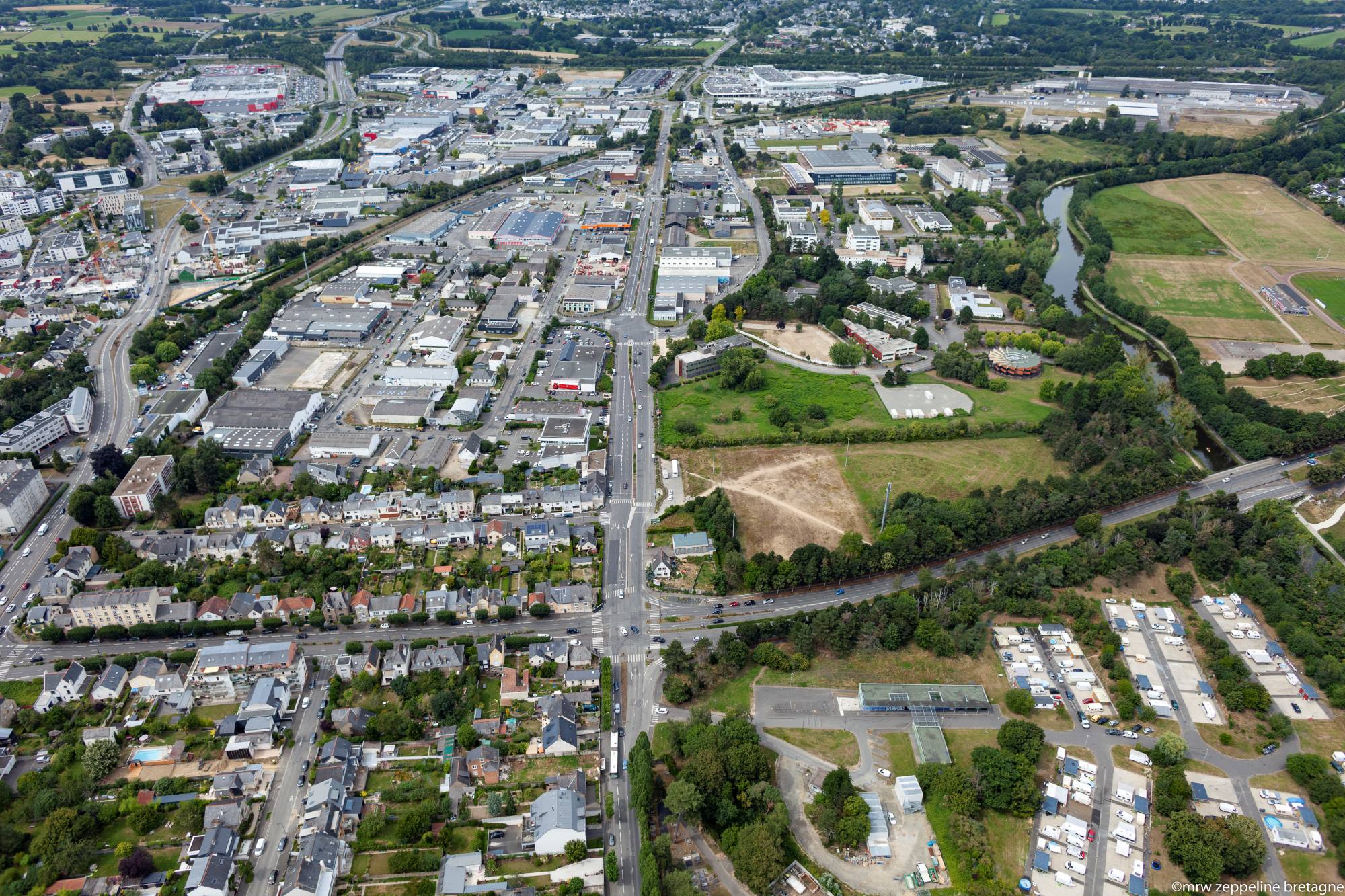 Rennes métropole : ZA Nord-Coteaux de l'Ille ; Du bazar de l'entrée de ville aux quartiers, 