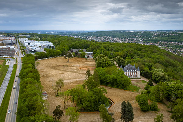 Paris-Saclay : Corbeville, Démonstrateur de la ville durable